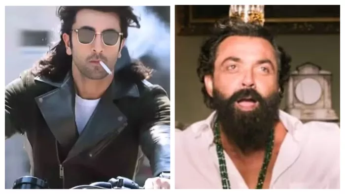 Ranbir Kapoor and Bobby Deol from Animal