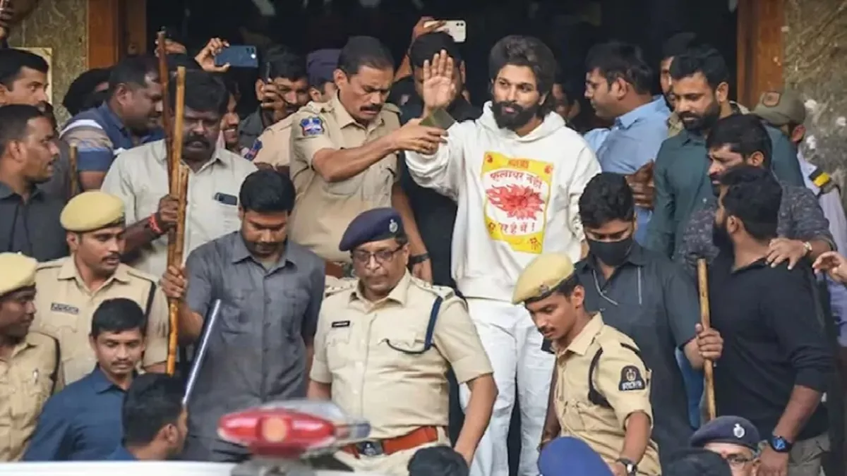 आज जेल से रिहा होंगे अल्लू अर्जुन, हाईकोर्ट से जमानत के बाद भी कैद में बिताई रात; बाहर फैंस कर रहे इंतजार
