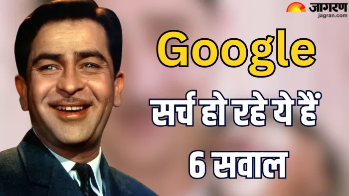 राज कपूर के बारे में गूगल पर सर्च हो रहे हैं ये छह सवाल/ फोटो- Jagran Graphics