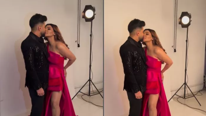 Still Image of Rakhi Sawant and Adil Khan from Video