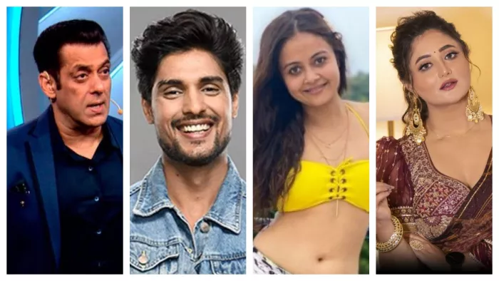 Bigg Boss 16 Wild Card Entry devoleena bhattacharjee and rajiv adatia enter in BB16