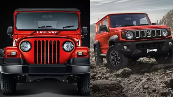 Mahindra Thar VS Maruti Suzuki Jimny See comparison here