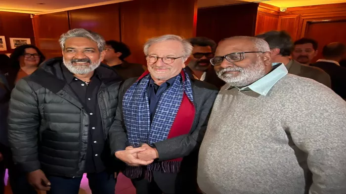 SS Rajamoli Fan movement, party, hollywood stars, RRR, best song, God, steven spielberg