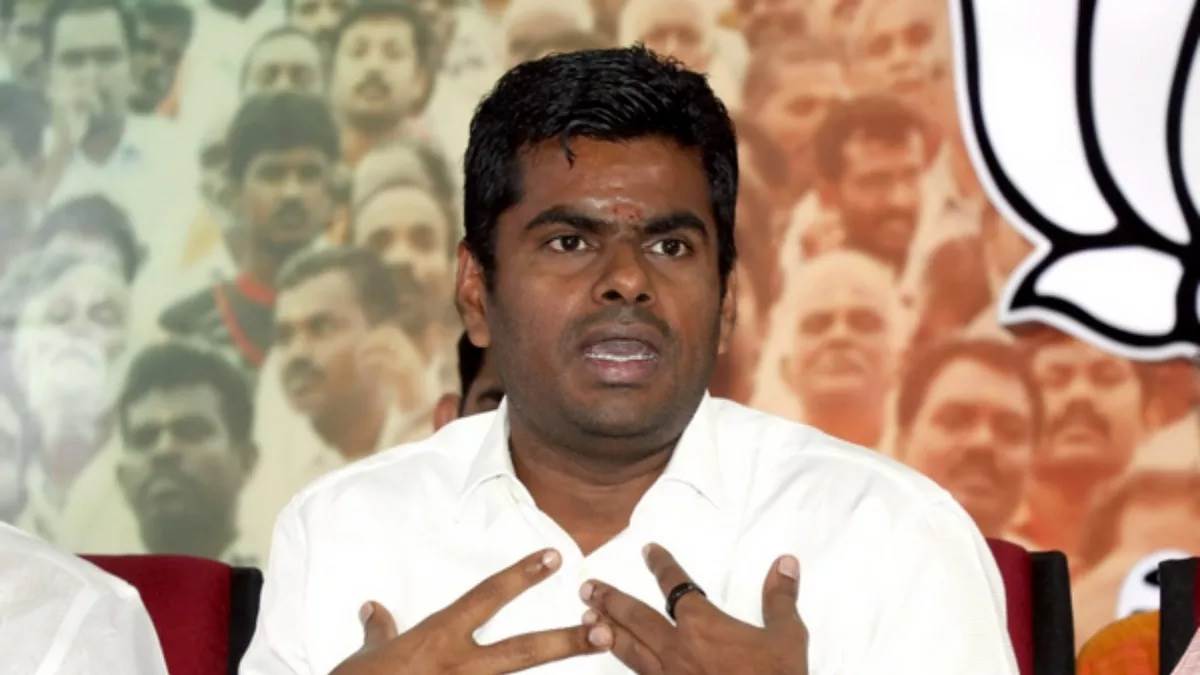 sethusamudram project would benefit only a few dmk leaders bjp tn chief annamalai