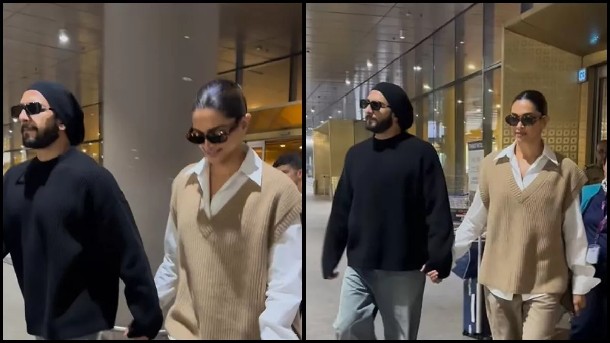 Fighter: Deepika Padukone ने पति रणवीर संग एयरपोर्ट पर 'शेर खुल गए' गाने पर किया जबरदस्त डांस, Video वायरल