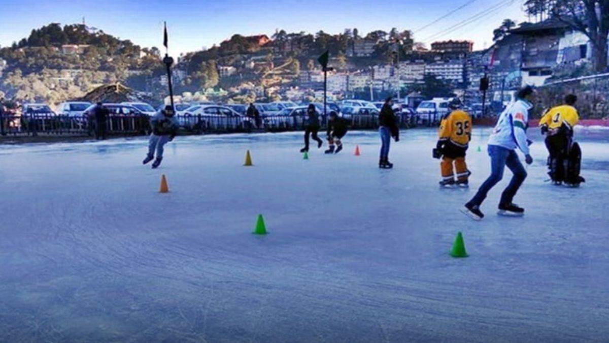 shimla ice skating all weather ice skating rink is going to be built in narkanda