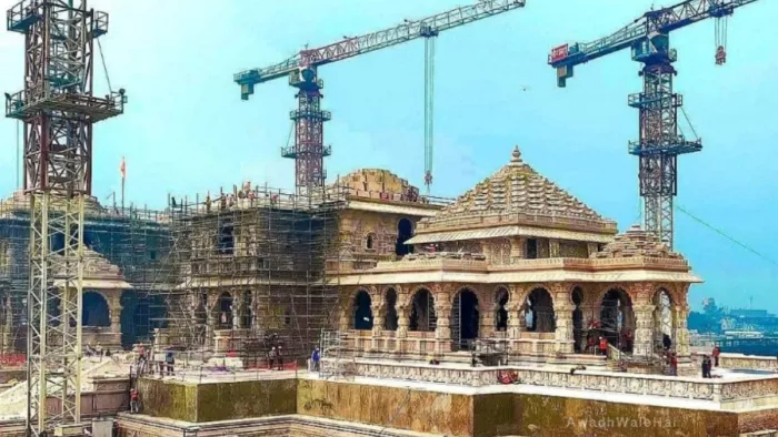 अयोध्या की सुरक्षा की खबर। फोटो- राम मंदिर