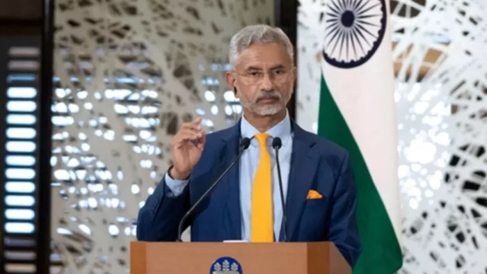 स्पेन की अपनी यात्रा के दौरान विदेश मंत्री जयशंकर ने भारतीय प्रवासियों को संबोधित किया।(फोटो सोर्स: पीटीआई)