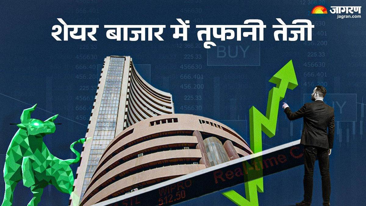 stock market bounces back after four day drop rupee gains details inside