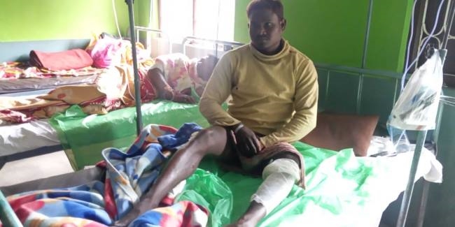 three workers scorched in iron smelting factory in dudhiyapani