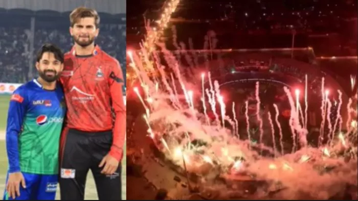 PSL 8 got Delayed Due To Floodlight Catches Fire