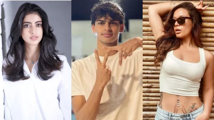 File Photo of Navya Naveli Nanda, Vedaant Madhavan and Krishna Shroff