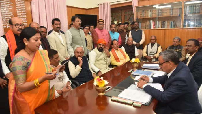 बिहार भाजपा से राज्यसभा पहुंचकर इतिहास रचेंगी डॉ. धर्मशीला। (डॉ. धर्मशीला एक्स हैंडल)