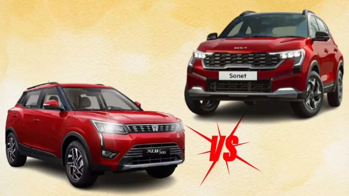 आइए, Kia Sonet और Mahindra XUV300 के बारे में जान लेते हैं।