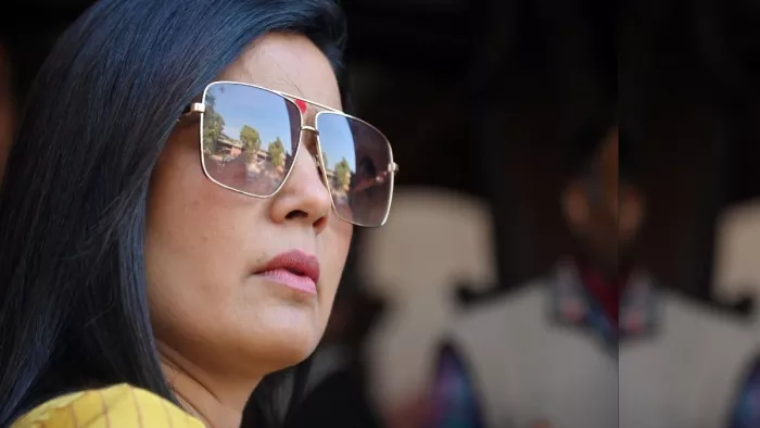 टीएमसी नेता ने महुआ मोइत्रा ने भाजपा पर निशाना साधा है।(फोटो सोर्स: जागरण)