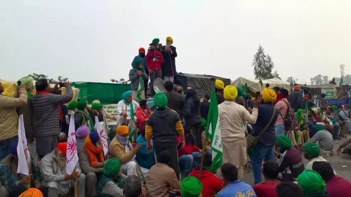 हरियाणा सरकार के खिलाफ किसानों का हल्ला बोल (फाइल फोटो)