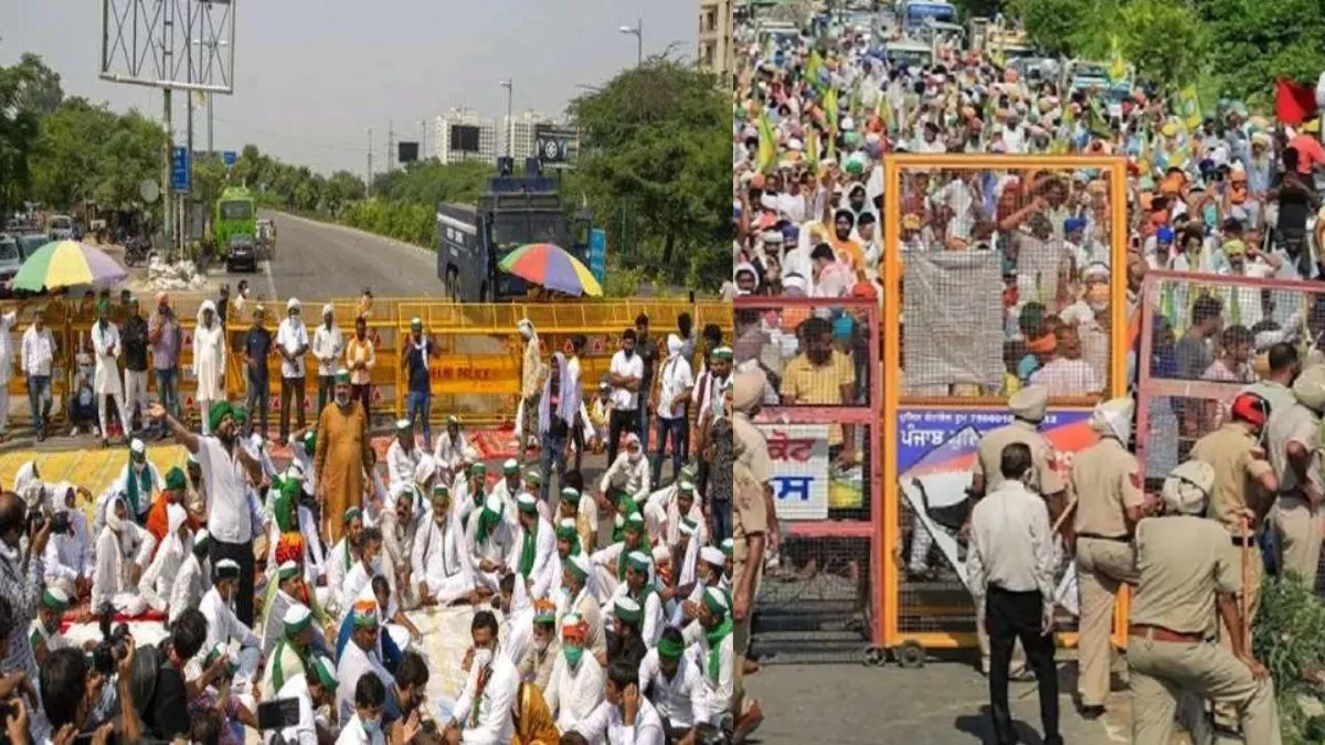 Farmers Protest: ट्रांसपोर्टेशन ठप होने से कारोबारियों की बढ़ी टेंशन, पंजाब कारोबार का पहिया हो सकता है धीमा