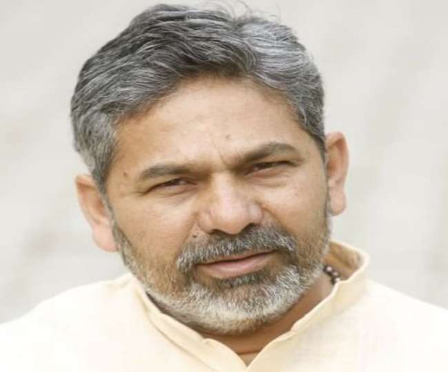 भारतीय किसान यूनियन के राष्ट्रीय प्रवक्ता राकेश टिकैत।
