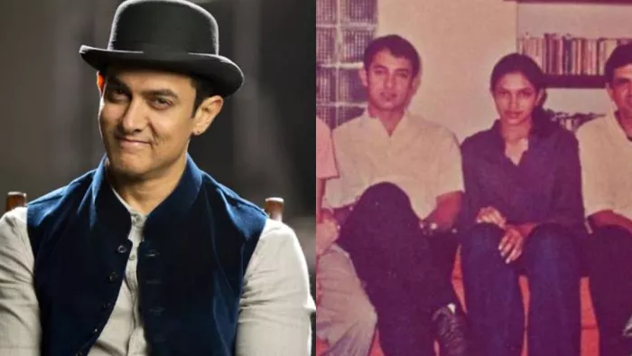 File Photo of Aamir Khan (Left) and Throwback Picture with Deepika Padukone (Right)