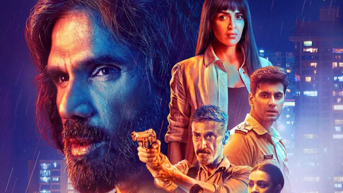 Hunter  Series Trailer एसीपी के रोल में सुनील शेट्टी ने दिखाया