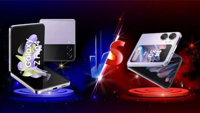 Samsung Galaxy Z Flip 4 vs Oppo Find N2 Flip which phone is better for you