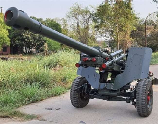 एफजीके का कमाल, नई जैसी बना दी 50 साल पुरानी टाउड गन, सेना को भी आई