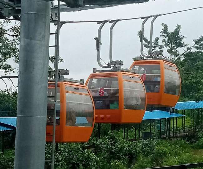 after deoghar ropeway incident increased vigilance of ropeway operated on hanuman dhara mountain and laxman hill in chitrakoot