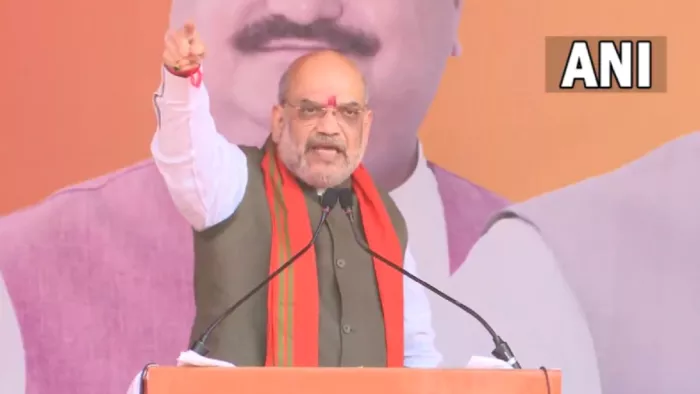 केंद्रीय गृह मंत्री अमित शाह ने बीरभूम में ममता बनर्जी पर साधा निशाना