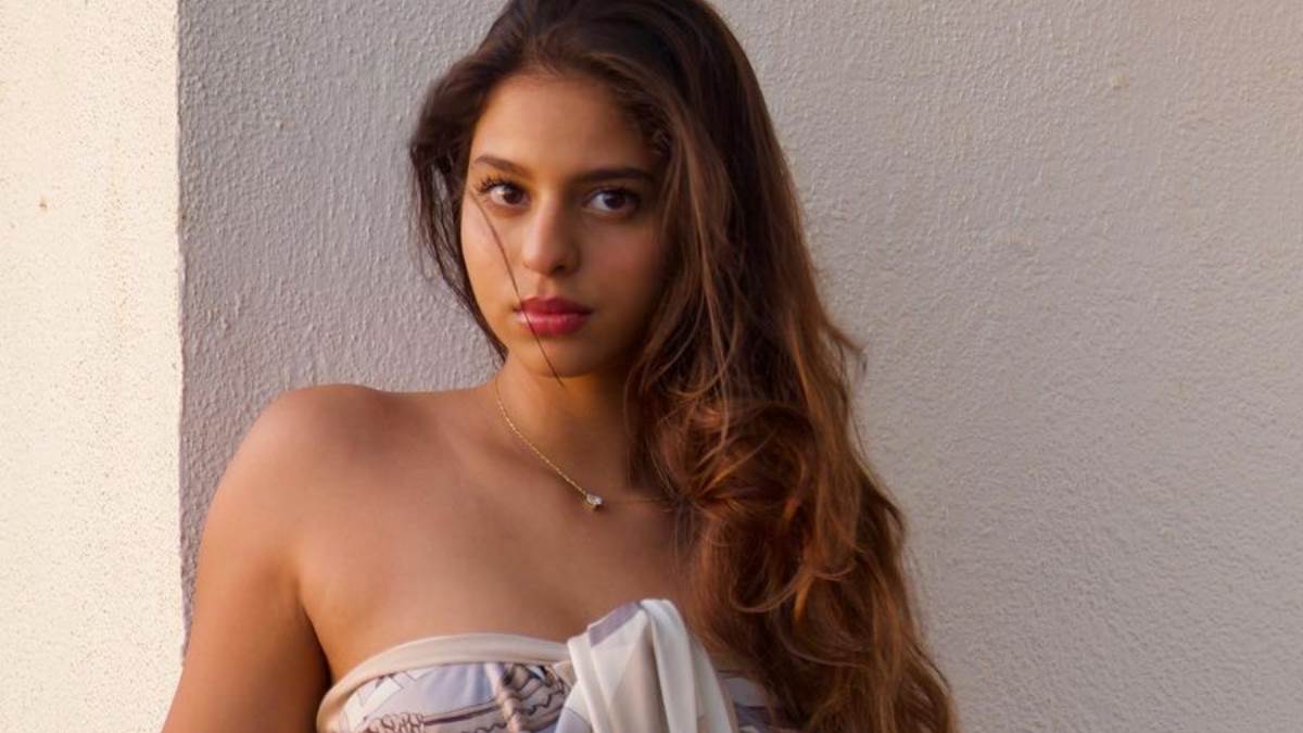 shah rukh khan daughter suhana khan beauty brand ad shoot release fans shocked to watch the archies actress confidence