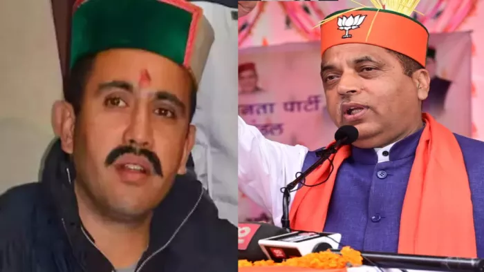 जयराम ठाकुर ने विक्रमादित्य सिंह को लेकर कही बड़ी बात।