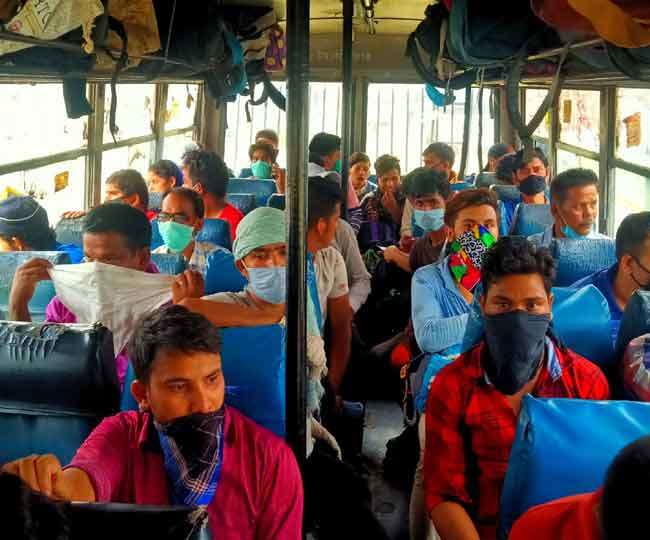 Coronavirus: सूरत और राजस्थान से आए गढ़वाल के प्रवासियों को भेजा गृह जनपद