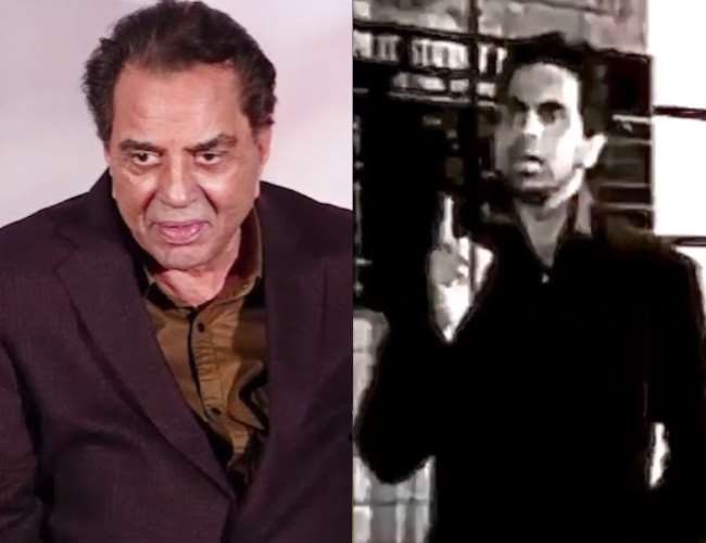 Dharmendra and Dilip Kumar. Photo- Instagram and screenshot