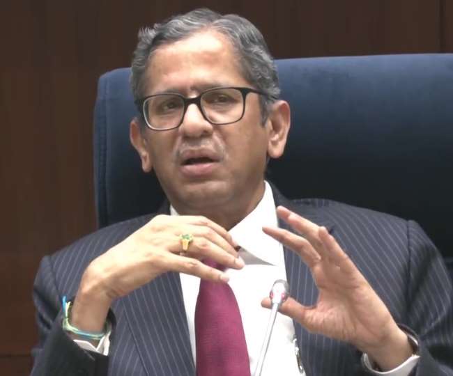 Chief Justice of India CJI NV Ramana (File Photo)