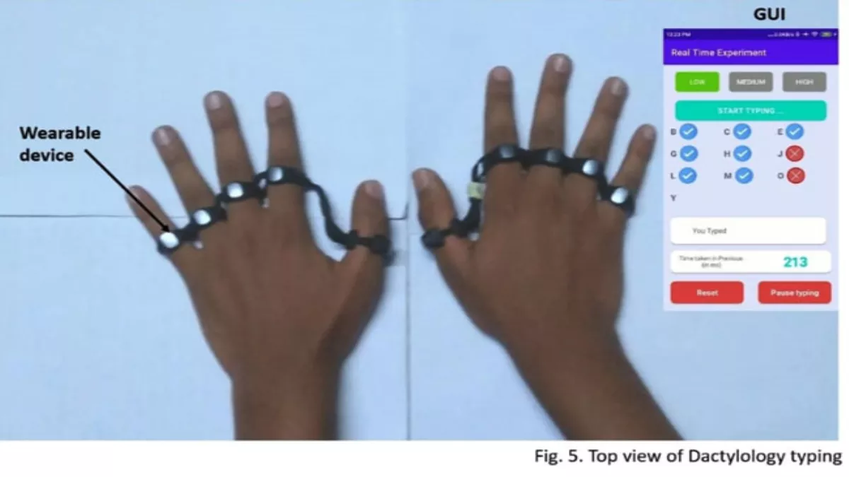 अंगुलियों के संकेत से कंप्यूटर पर टाइपिंग करेंगे दृष्टिबाधित, इनोवेशन से दिव्यांगजन को सशक्त कर रहे विज्ञानी