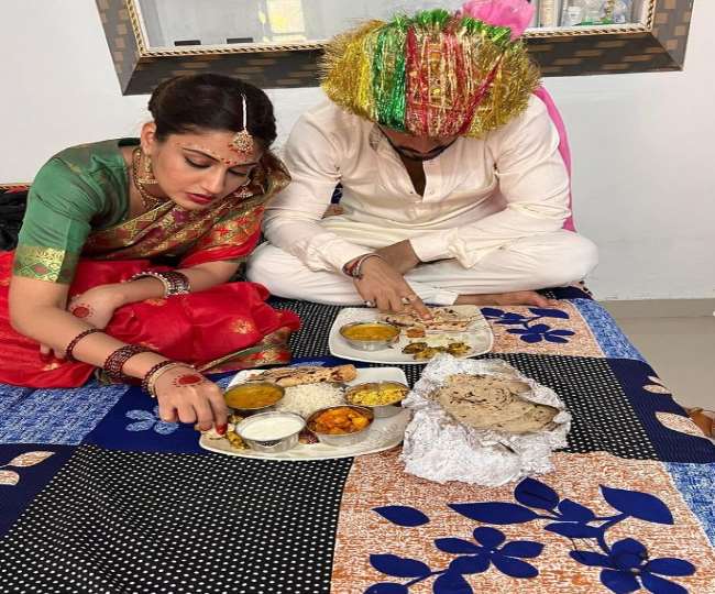 Arjun Bijlani and Surbhi Chandna Over Ate, Instagram