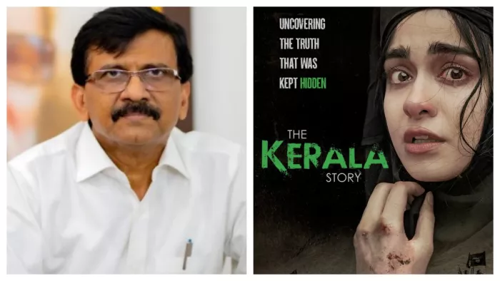 Shiv Sena leader Sanjay Raut got angry on makers of The Kerala Story