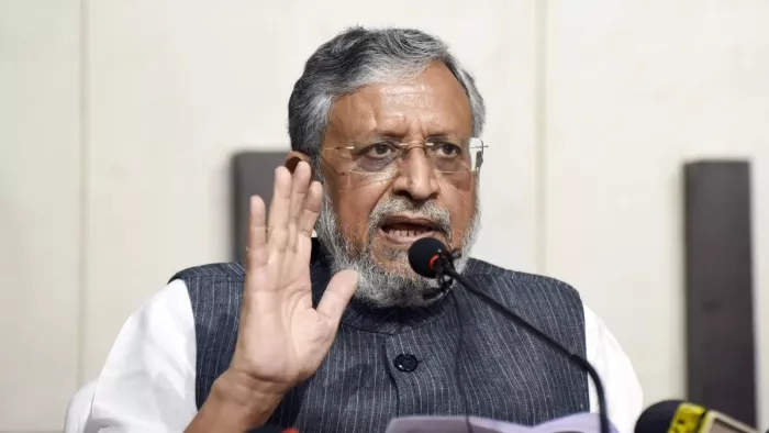 बिहार के पूर्व डिप्टी सुशील मोदी। फोटो- जागरण
