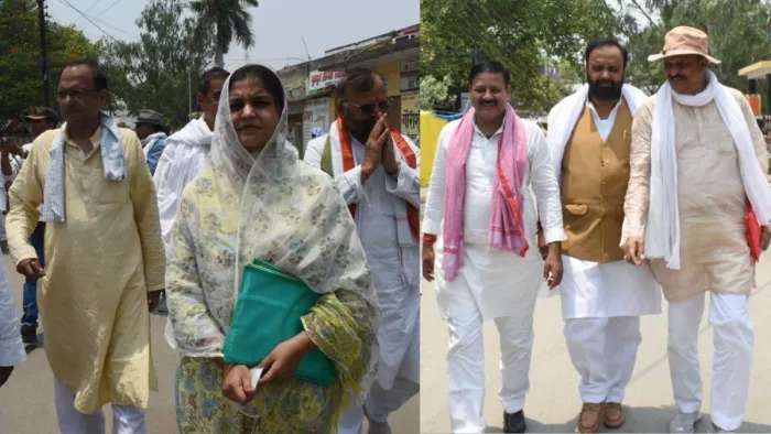 गाजीपुर सीट पर दिलचस्प हुआ मुकाबला, सपा के टिकट पर अफजाल अंसारी और उनकी बेटी ने भी भरा पर्चा