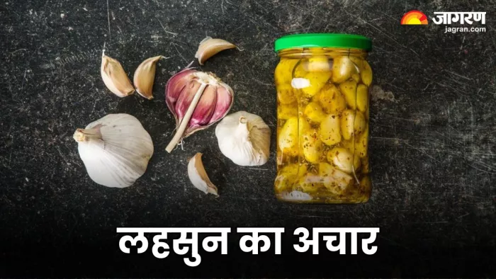खाने की थाली में शामिल करें लहसुन का आचार, सेहत को भी मिलेंगे ये 5 फायदे (Image Source: Freepik)