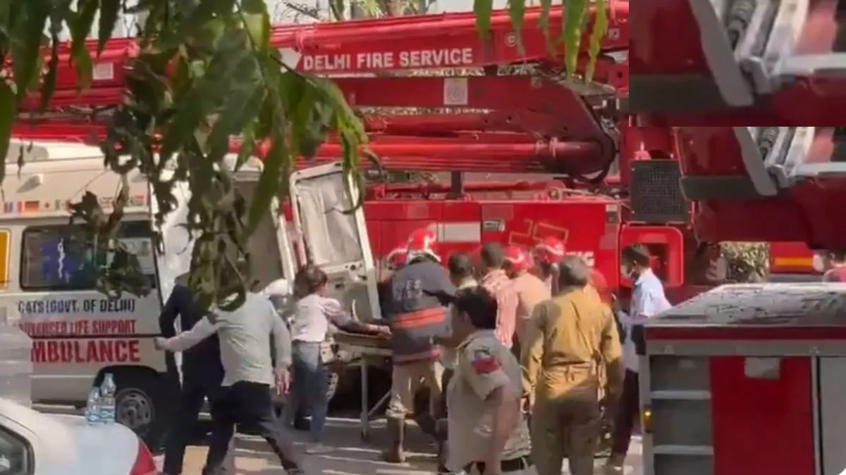 Delhi Fire News: ITO की सीआर बिल्डिंग में आग लगने से एक अधिकारी की मौत, दमकल ने सात लोगों को बचाया