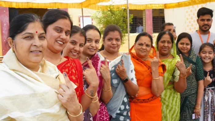 लोकसभा चुनाव 2024: चौथे चरण में बढ़ा मतदान का ग्राफ। (फोटो- चुनाव आयोग)