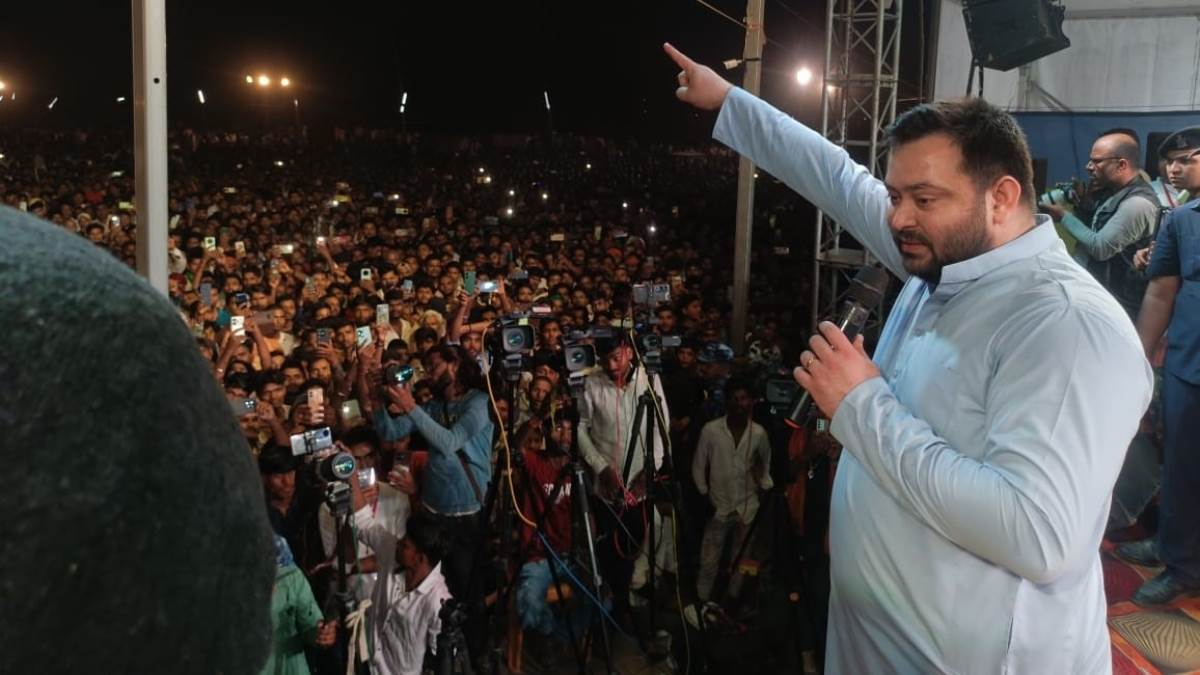 tejashwi yadav big message from darbhanga addressing bihar youth concerns