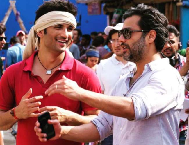 Sushant Singh Rajput with Abhishek Kapoor. Photo- Instagram