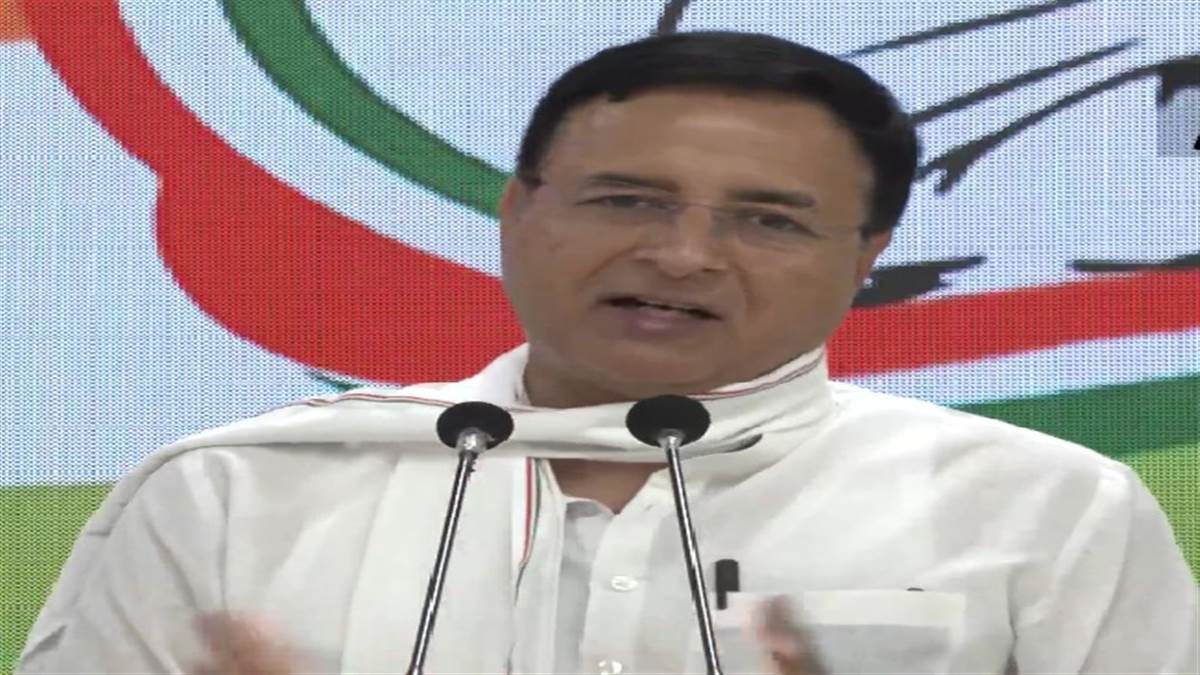 National Herald Case: रणदीप सुरजेवाला का आरोप (फोटो- एएनआइ)