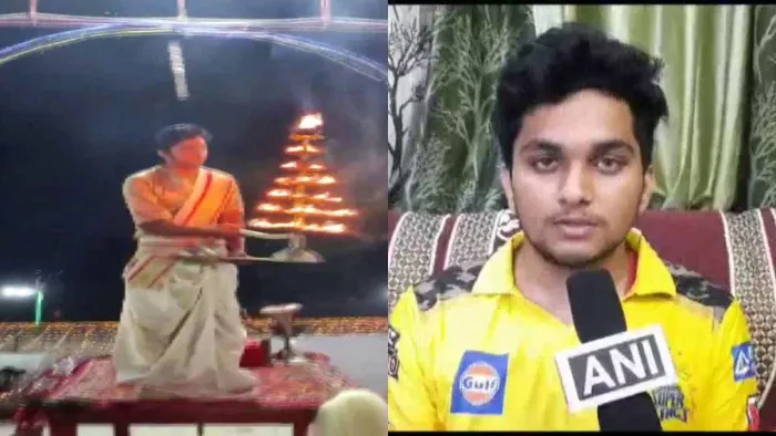 विभू नियमित रूप से गंगा आरती करते हैं।