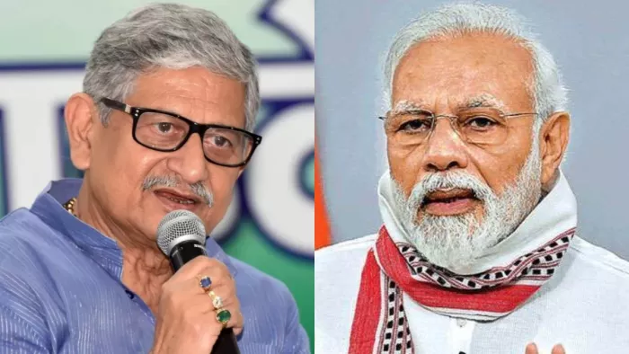 मुंगेर से सांसद व केंद्रीय मंत्री ललन सिंह और पीएम मोदी (फाइल फोटो)