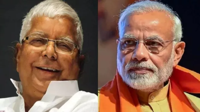 राजद सुप्रीमो लालू यादव और प्रधानमंत्री नरेंद्र मोदी (फाइल फोटो)