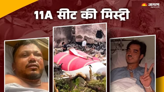विश्वास कुमार रमेश Air India अहमदाबाद क्रैश में जीवित बचे, वहीं जेम्स रुआंगसाक लोयचुसाक थाई विमान हादसे में बचे थे।