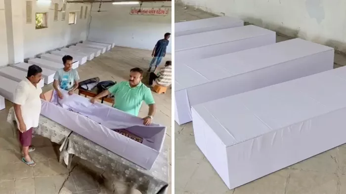 वडोदरा की इस संस्था में सात से आठ कारीगरों की टीम दिन-रात काम में जुटी है।