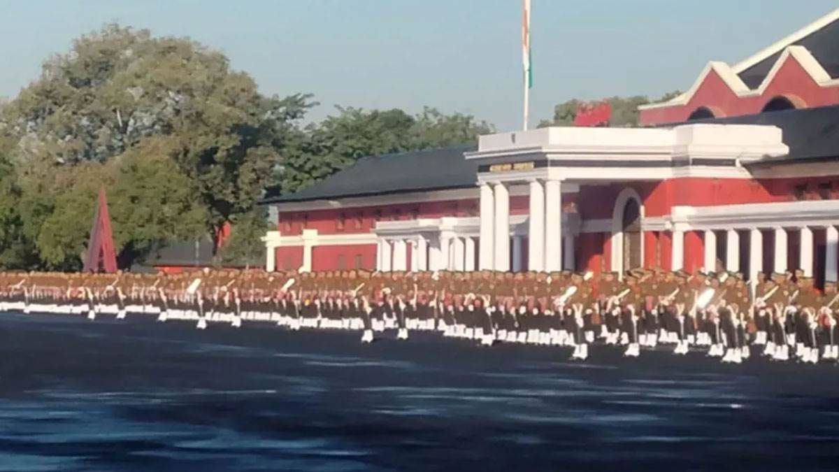ima dehradun passing out parade 419 young officers join indian army